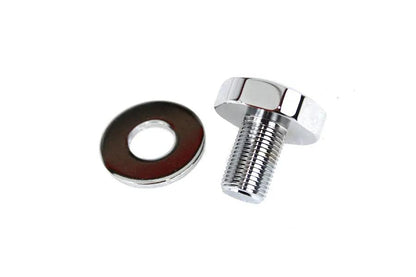 V-Twin Chrome Domed Fork Triple Tree Stem Nut for Harley Davidson XL (1986-1995) by V-Twin