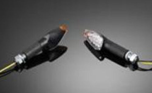 Highway Hawk Turnsignal Set Triangle in Chrome for Harley Davidson - Part HH-68-562