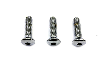 Colony Chrome Air Cleaner Mount Screws for Softail S&S Super E Carburetors Kit