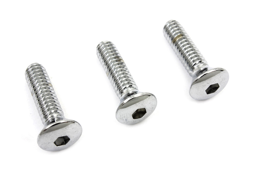 Colony Chrome Air Cleaner Mount Screws for Softail S&S Super E Carburetors Kit