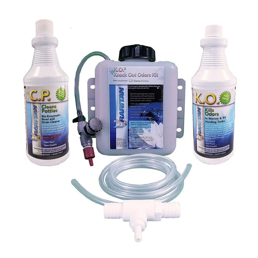 Raritan Knocks Out Odor Kit – Natural Waste Breakdown and Odor Control for Boat Toilets