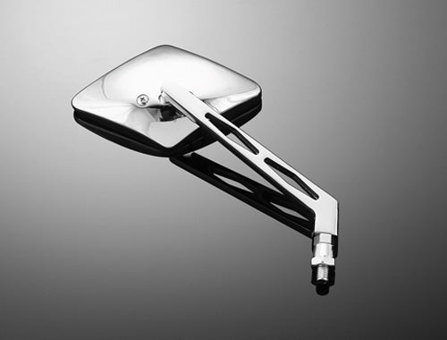 Highway Hawk Diamond Left Mirror for Motorcycles - Part No. HH-91-789L