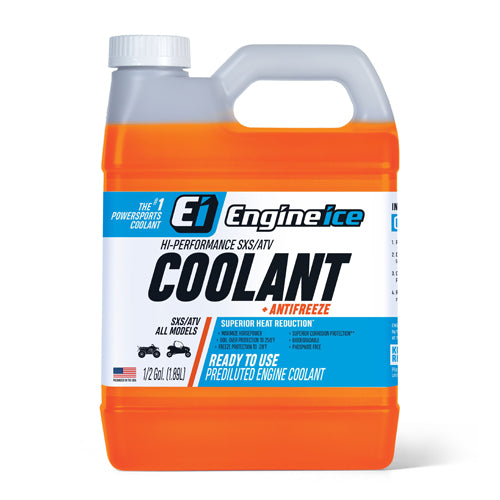 ENGINE ICE Hi-Performance SXS/ATV Coolant + Antifreeze 1/2 Gal by ENGINE ICE - Part #12556