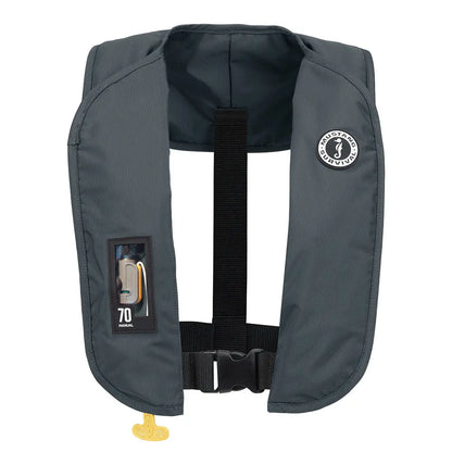 Mustang Survival MIT 70 Manual Inflatable PFD - Admiral Grey