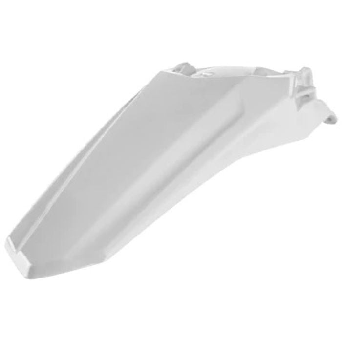 Polisport Rear Fender White - Model 8685000002 for Off-Road and Motorcycle Use