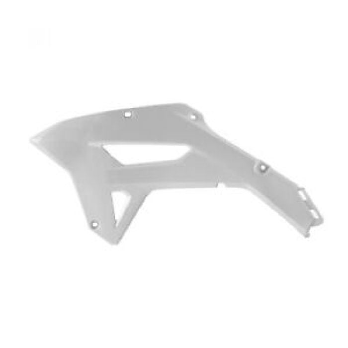 Polisport Radiator Scoops White - Part Number 8476000002