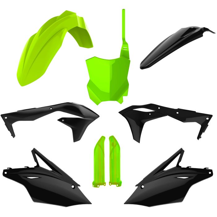Polisport MX Complete Kit in Yellow and Black - Part Number 91043