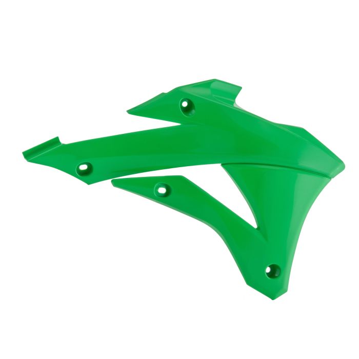 Polisport Radiator Scoops Green (Part Number 8417300004)