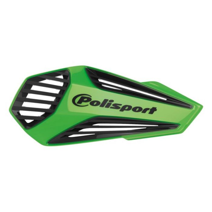 Polisport MX Air Handguard Set in Green and Black – Part Number 8308400008