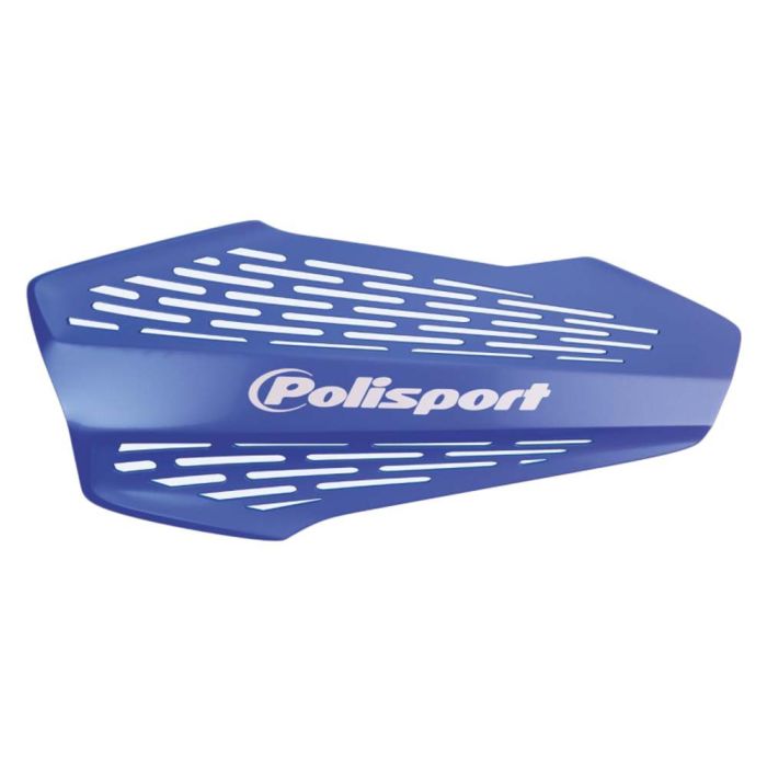 Polisport MX Force Handguard Blue – Durable Motorcycle Hand Protection Set