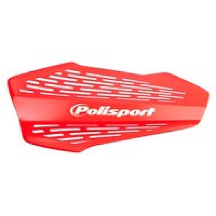 Polisport MX Force Handguard Set in Red, Part Number 8308700007