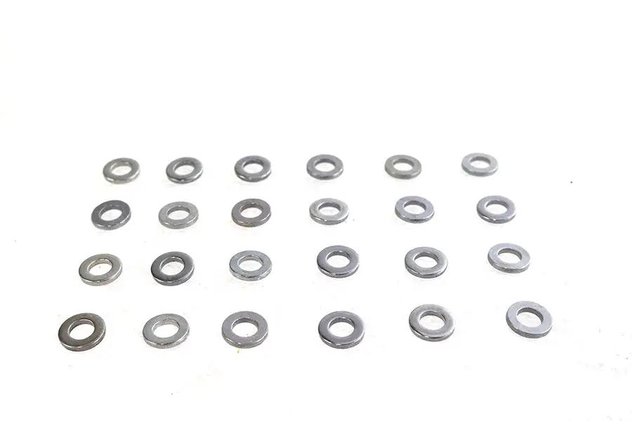 Colony Chrome Rocker Box Valve Cover Washers for Harley Davidson FL Models by Colony