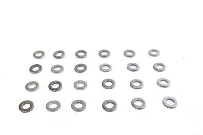 Colony Chrome Rocker Box Valve Cover Washers for Harley Davidson FL Models by Colony