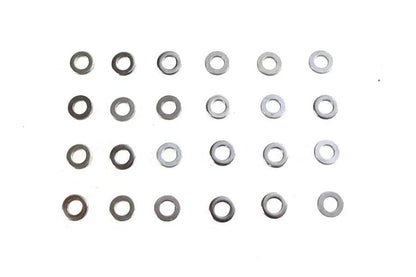 Colony Chrome Rocker Box Valve Cover Washers for Harley Davidson FL Models by Colony