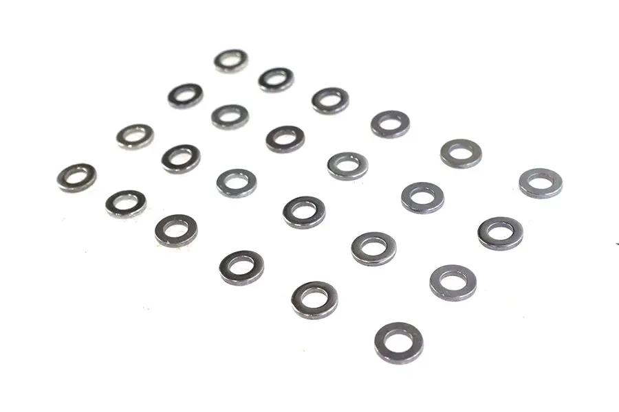 Colony Chrome Rocker Box Valve Cover Washers for Harley Davidson FL Models by Colony