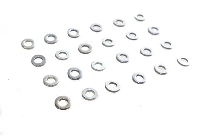 Colony Chrome Rocker Box Valve Cover Washers for Harley Davidson FL Models by Colony