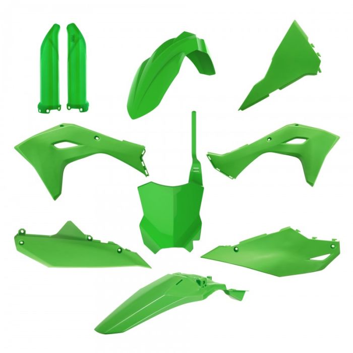 Polisport Kawasaki Replica Plastic Full Kit - OEM Color