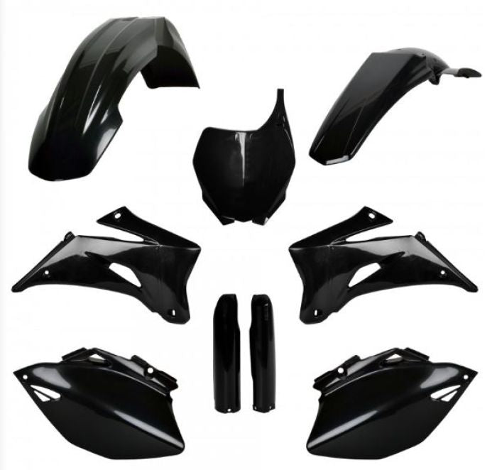 Polisport Replica Full Plastic Kit for Yamaha - Black (Part Number 91398)