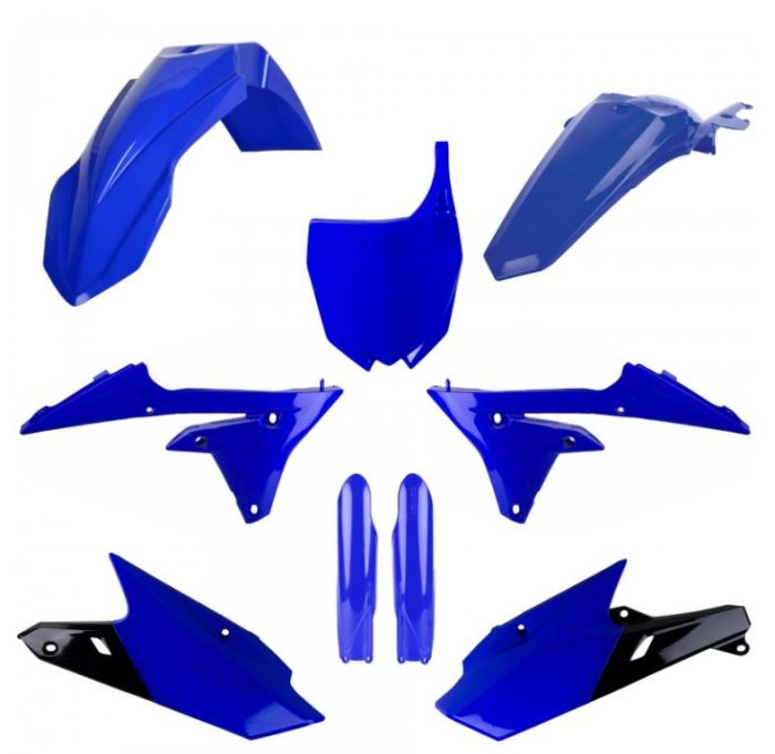 Polisport Yamaha YAMA98 Replica Plastic Full Kit in Blue – Part Number 91405