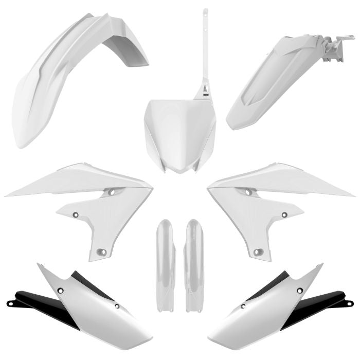 Polisport Yamaha White Replica Full Plastic Kit - Part #91409