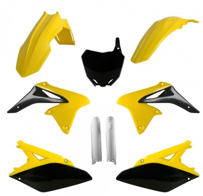 Polisport Replica Plastic Full Kit for Suzuki OEM Color 2010-2012 – Part Number 91424