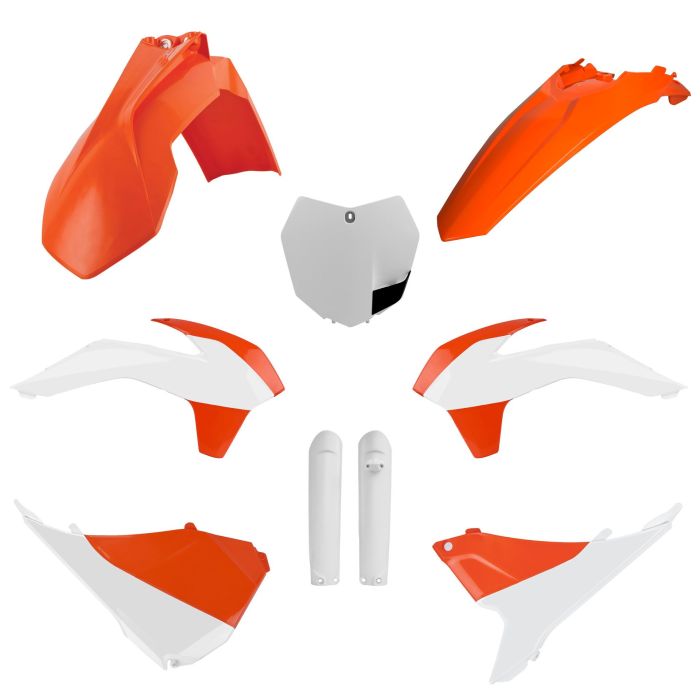 Polisport Replica Plastic Full Kit for KTM OEM Color – Part 91447