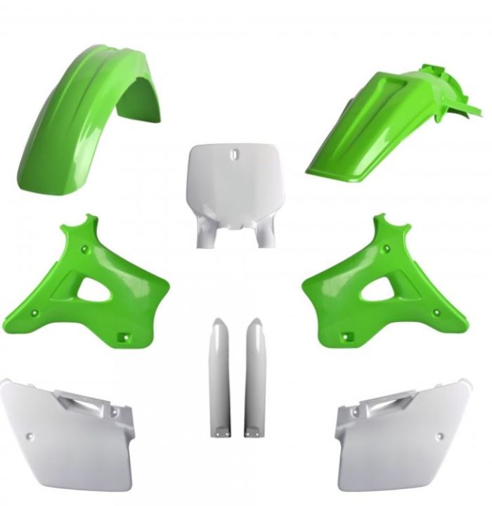 Polisport Kawasaki OEM Color Replica Plastic Full Kit - Part Number 91475