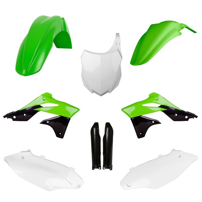 Polisport Kawasaki OEM Color Replica Plastic Full Kit - Part 91489