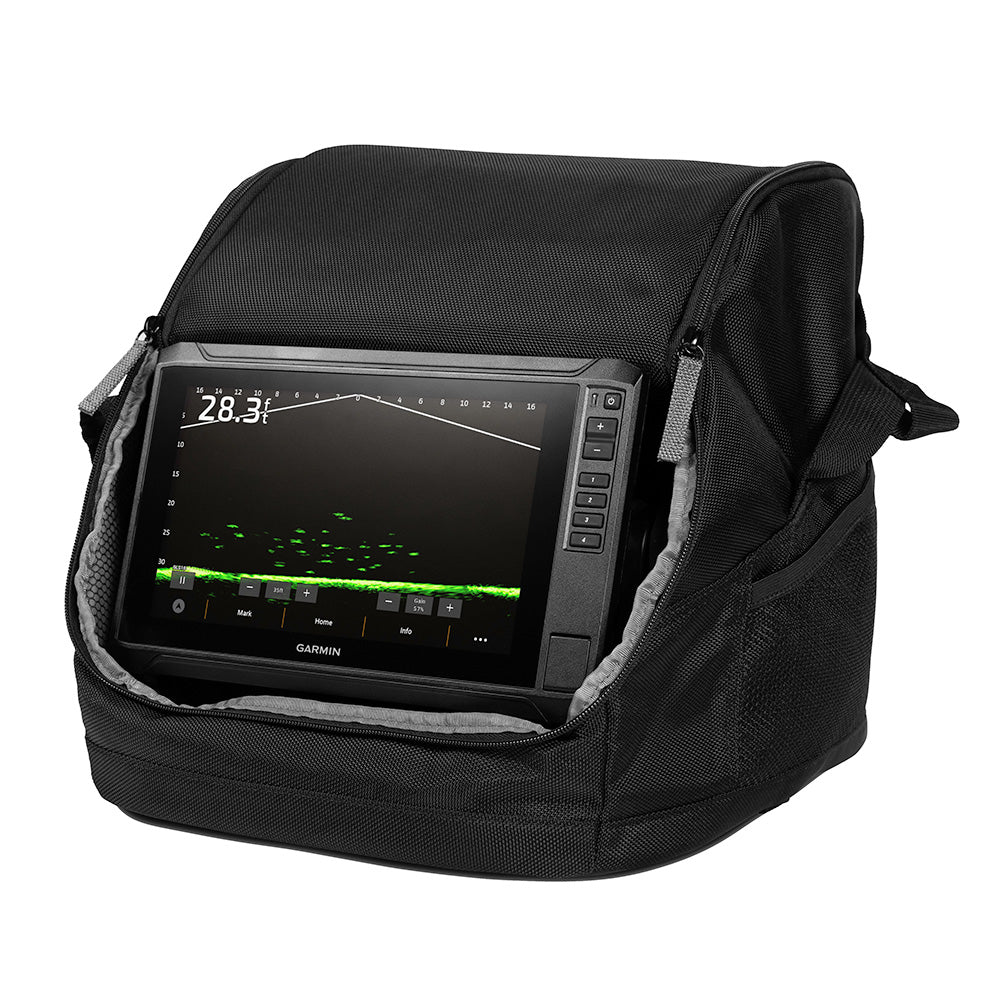 Garmin ECHOMAP UHD2 93SV LiveScope Plus Ice Fishing Bundle LI with Transducer and Lithium Battery