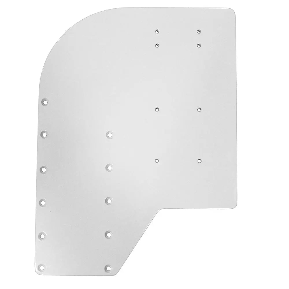 Sea Brackets Small Offset Trolling Motor Plate - Durable Aluminum Mounting Plate for Reliable Trolling Motor Installation