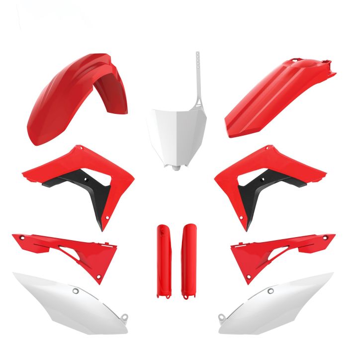 Polisport Replica Plastic Full Kit for Honda in OEM Color - Part Number 91544