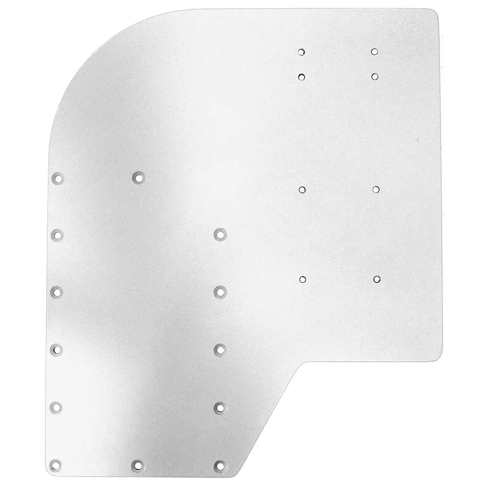 Sea Brackets Large Offset Trolling Motor Plate - Durable 6061 T6 Aluminum Mounting Plate for Easy Installation
