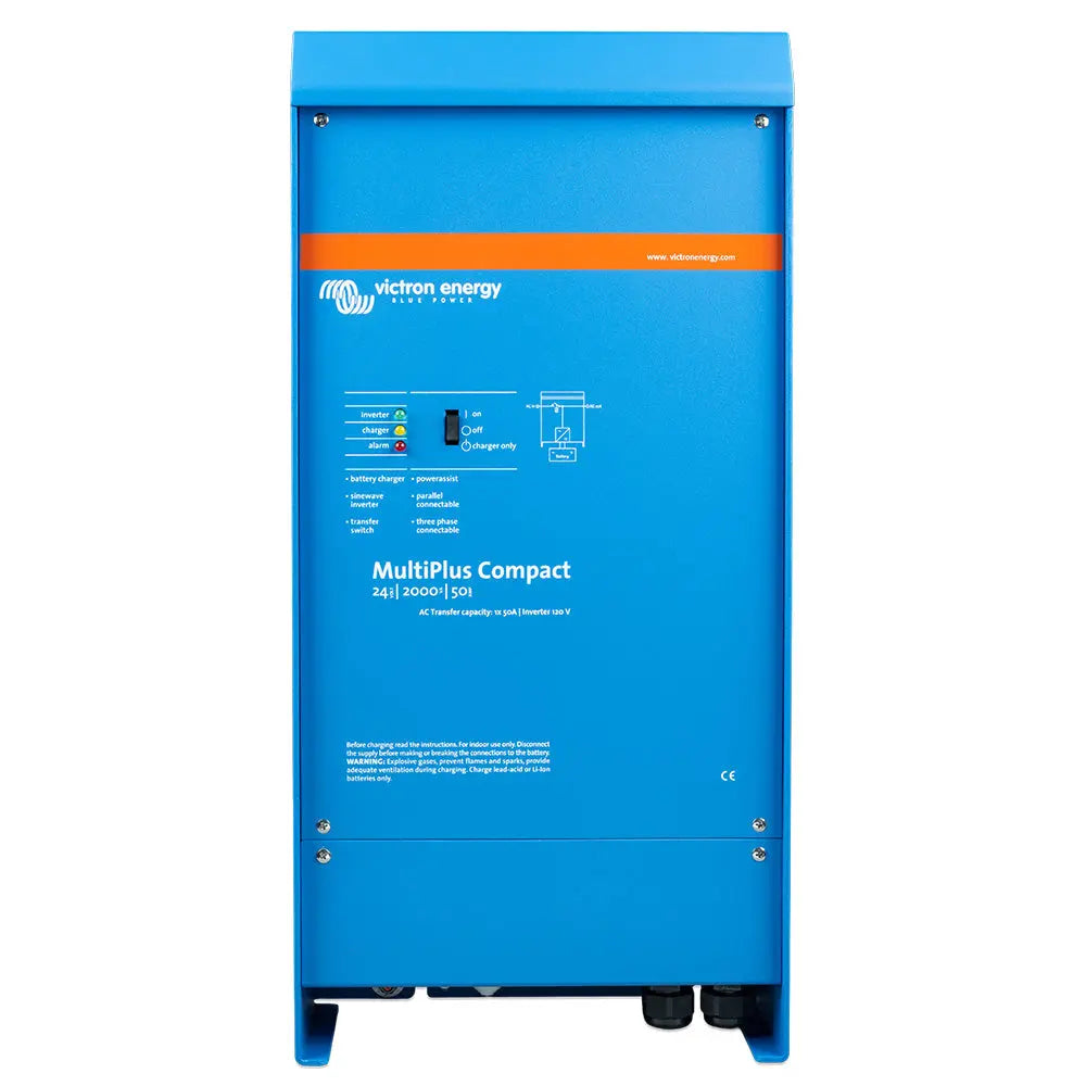 Victron Energy MultiPlus 24/2000 - 50-50 120V Inverter and Charger with VE.Bus UL Approval