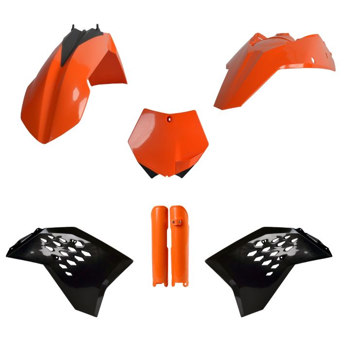Polisport Replica Plastic Full Kit for KTM OEM Color - Part Number 91561