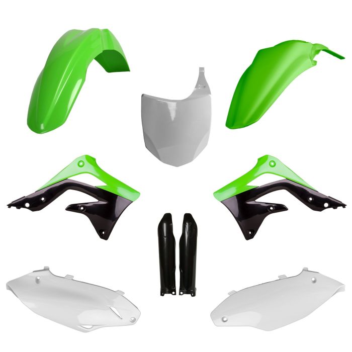 Polisport Kawasaki OEM Color Replica Plastic Full Kit - Part 91567