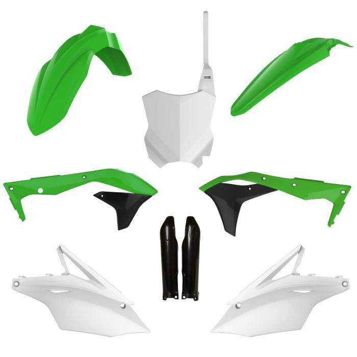 Polisport Replica Plastic Full Kit for Kawasaki OEM Color – Part Number 91570