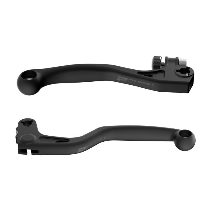 Polisport APT Lever Black Kit - Durable Motorcycle Brake and Clutch Levers