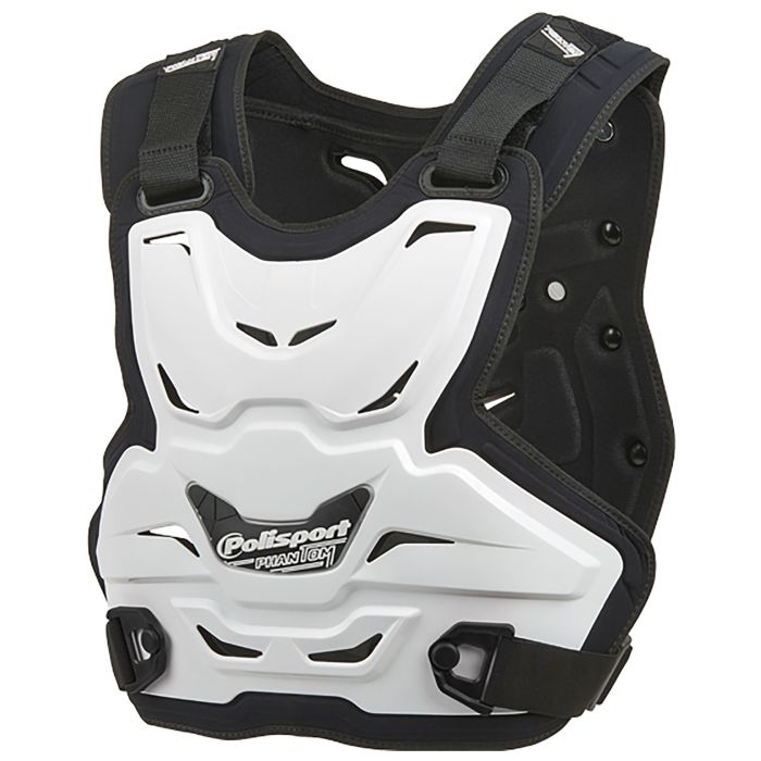 Polisport Body Protection Adult White – Durable Off-Road Gear (Part Number 8003700002)