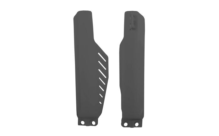 POLISPORT Replica Plastic Fork Guards for Honda - Grey | Part Number 8351300007