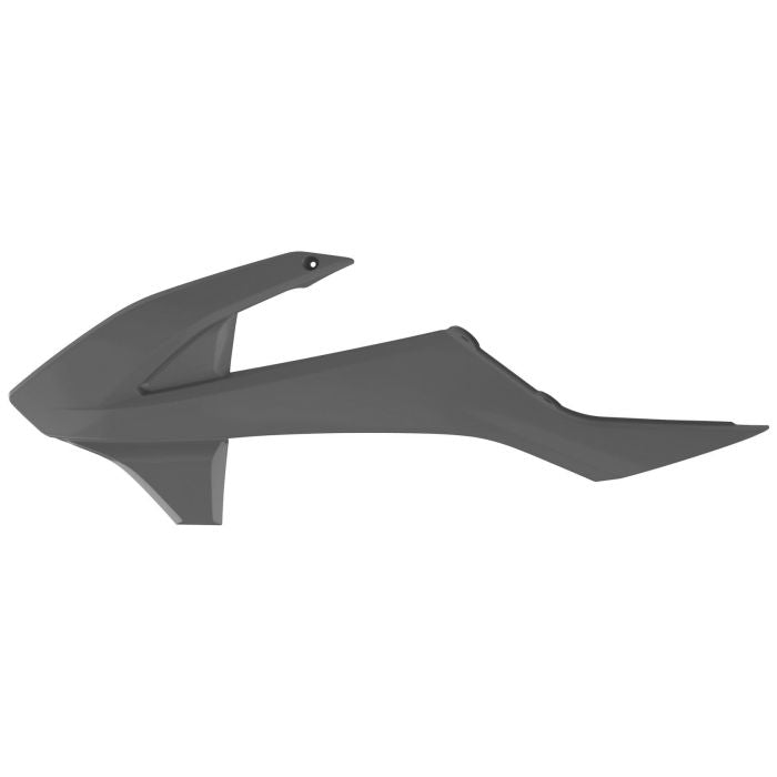 Polisport Replica Plastic Radiator Scoops for KTM - Grey, Part #8421300005