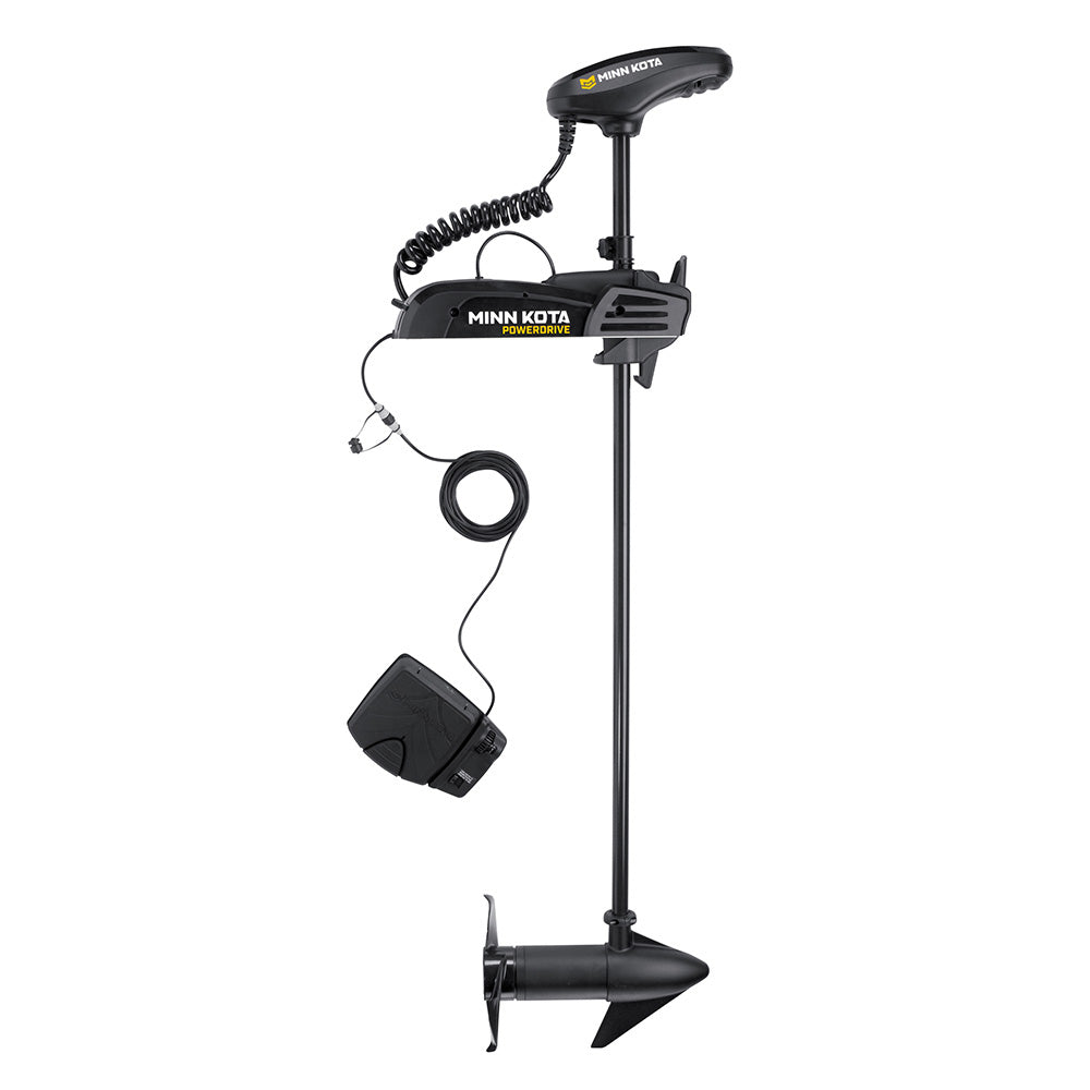 Minn Kota PowerDrive 45 Trolling Motor with Foot Pedal - 12V - 45 lbs Thrust - 48 Inch Shaft