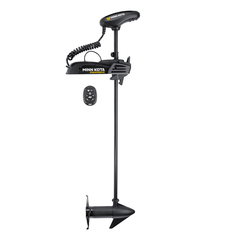Minn Kota PowerDrive 70 Trolling Motor with Micro Remote – 24V, 70lb Thrust, 54" Shaft for Freshwater Boats