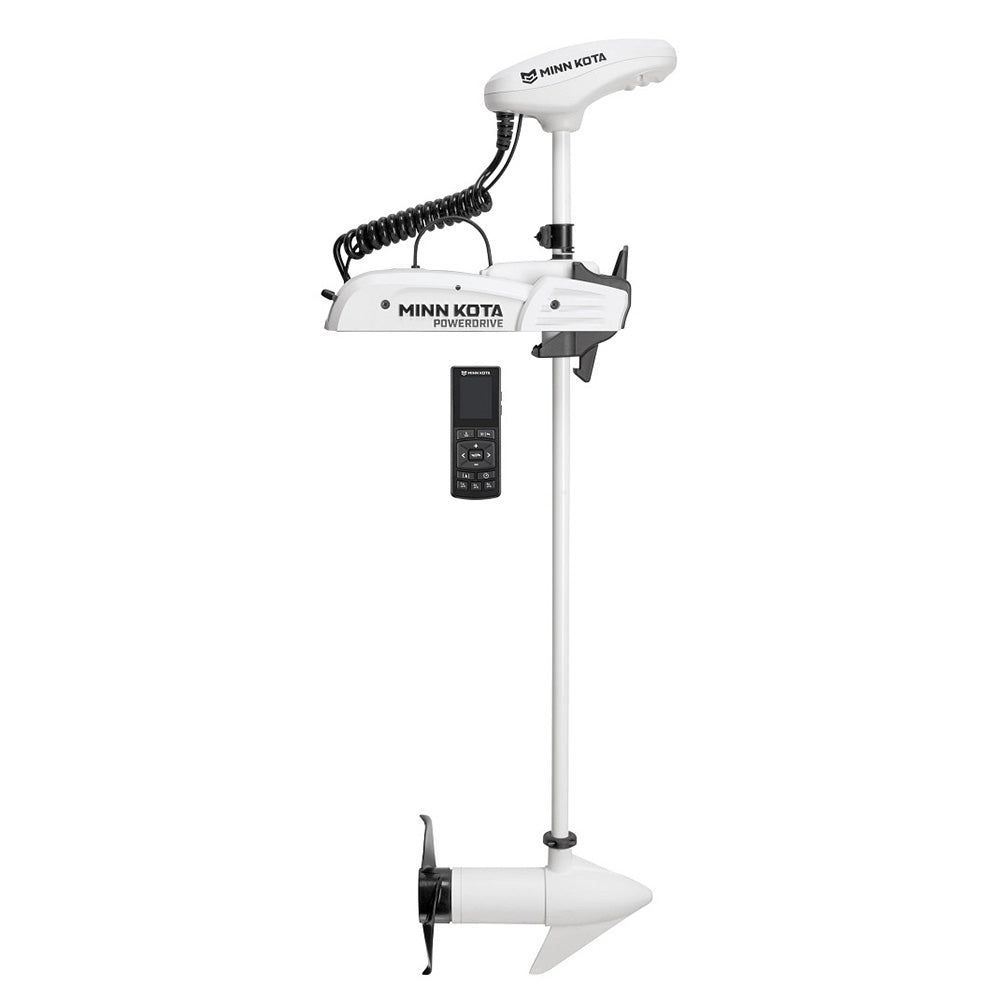 Minn Kota Riptide PowerDrive 55 Trolling Motor with Wireless Remote – 12V, 55 lb Thrust, 54-Inch Shaft for Saltwater Boats