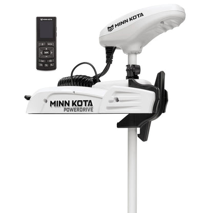 Minn Kota Riptide PowerDrive 55 Trolling Motor with Wireless Remote – 12V, 55 lb Thrust, 54-Inch Shaft for Saltwater Boats