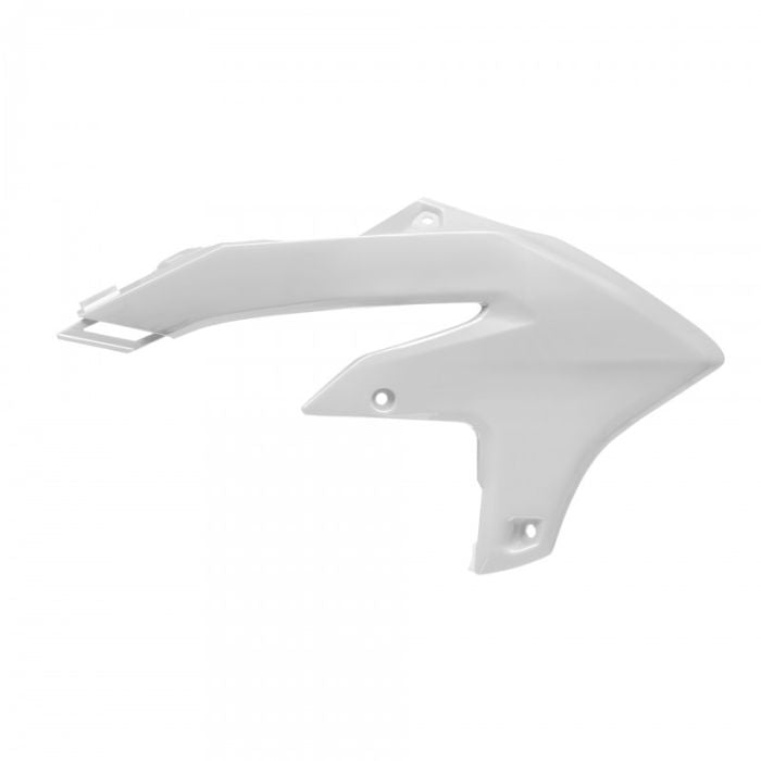 Polisport Yamaha White Replica Radiator Scoop Set - Part #8498400002