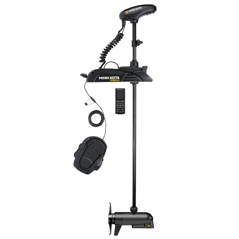 Minn Kota Terrova 80 lb Trolling Motor with Wireless Remote and MEGA Down Imaging – 24V, 45-inch Shaft