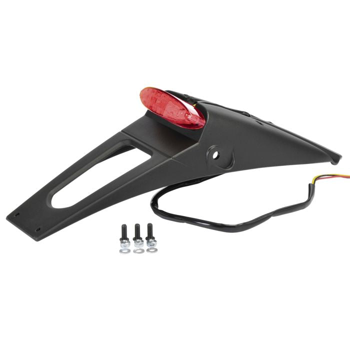 Polisport Black Tail Light for Motorcycles - Part Number 8565900009
