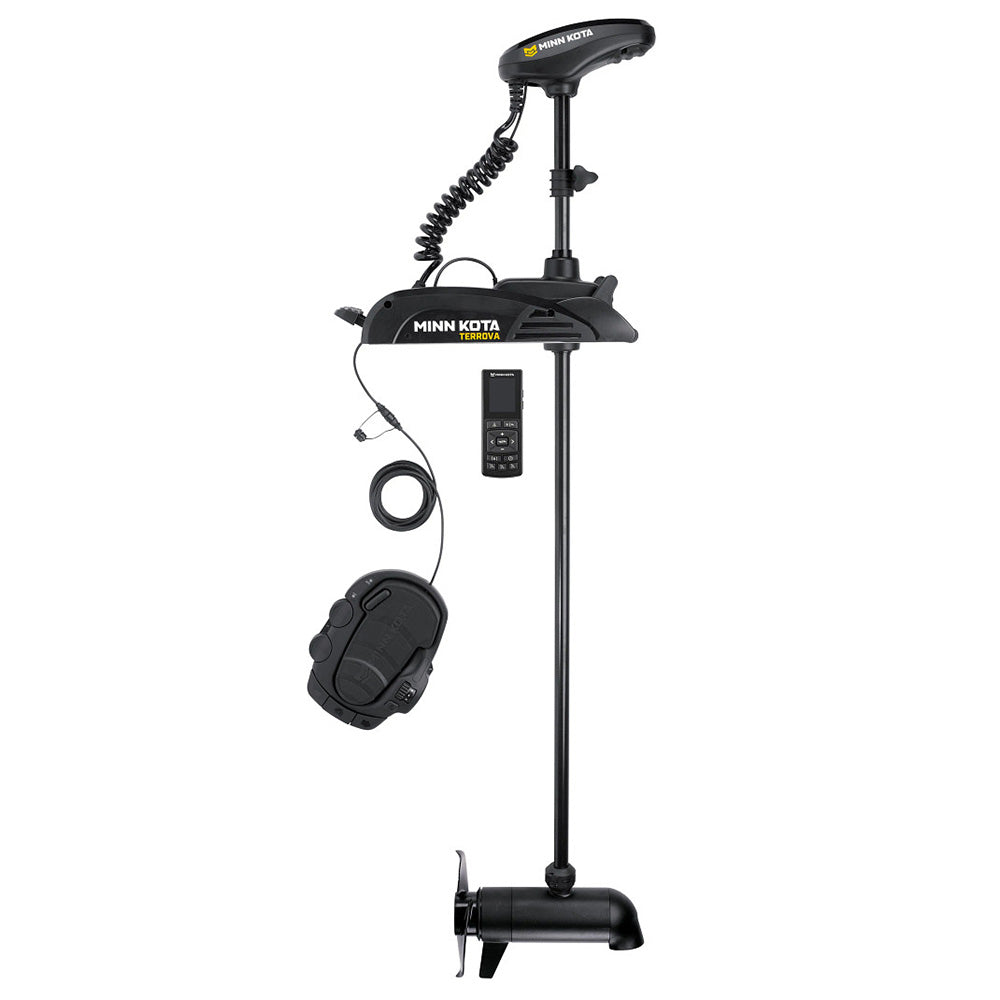 Minn Kota Terrova 112 Trolling Motor with Wireless Remote and Dual Spectrum CHIRP Sonar - 36V, 112 lb Thrust, 72-Inch Shaft