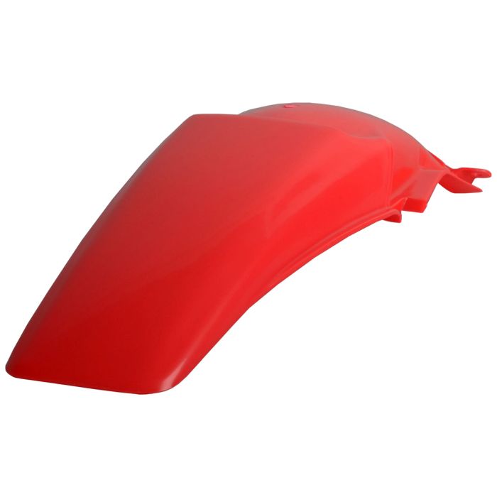 Polisport Replica Plastic Rear Fender for Honda in Red, Part Number 8593000011