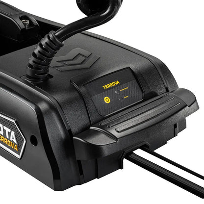 Minn Kota Terrova QUEST 90/115 Trolling Motor with Wireless Remote and Dual Spectrum CHIRP Sonar